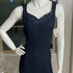 Navy Blue Gown (NWT)